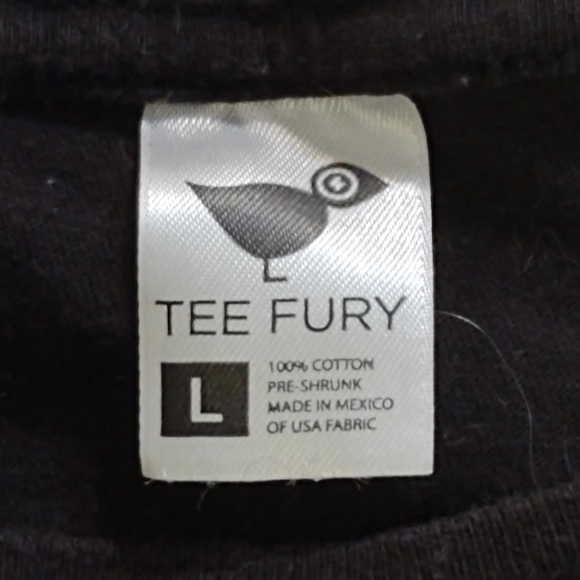 TeeFury Dragon  tee sz L - Picture 2 of 2